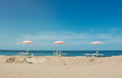 Suspension of seasonal business operations; beach station closed at the end of the season.