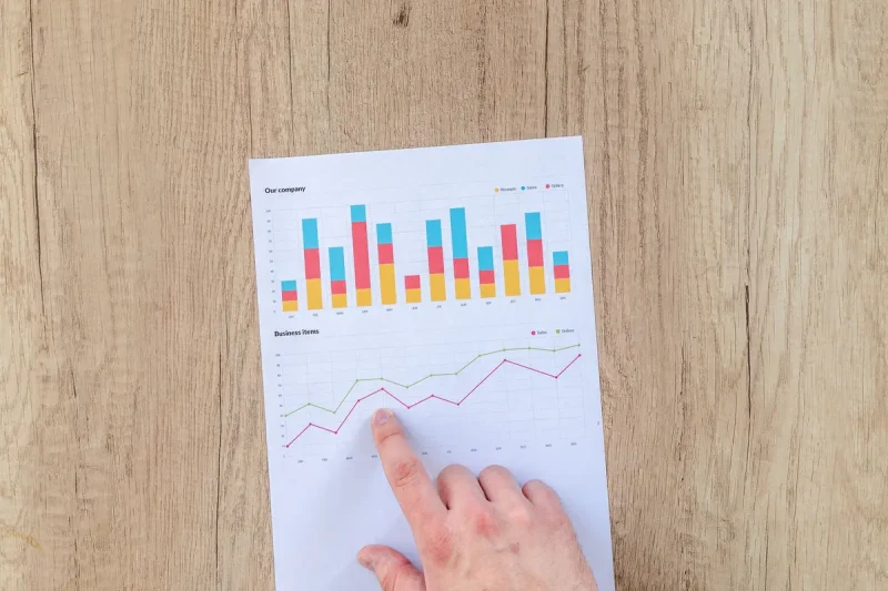 The Finger on Sales Charts: How to Read Business Numbers
